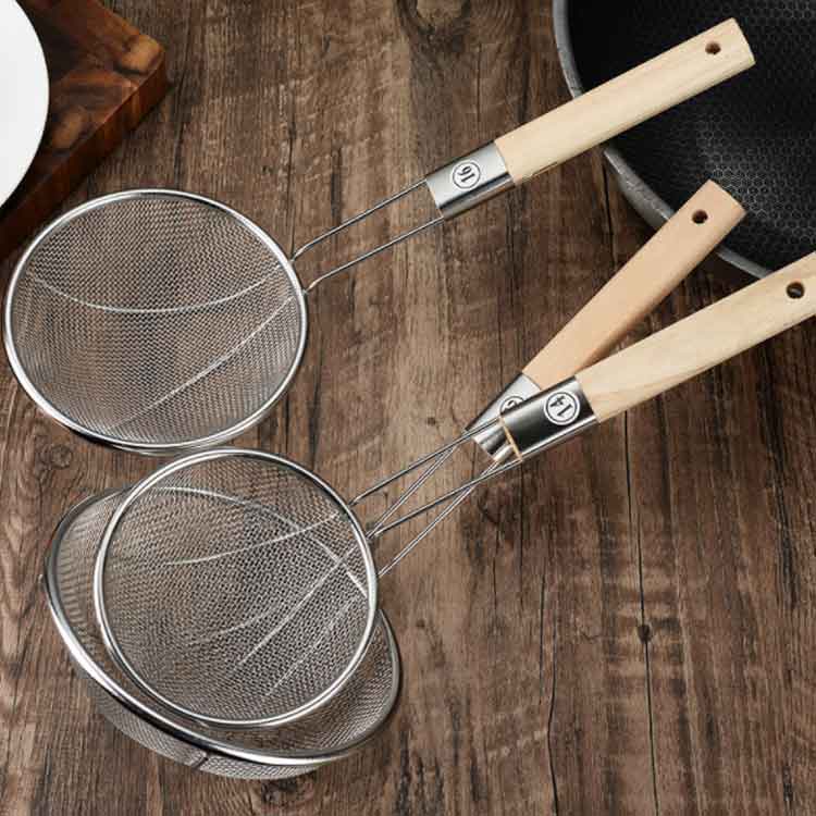 楽天市場】 キッチンツール こし器 調理器具 かす揚げ あく取り ざる