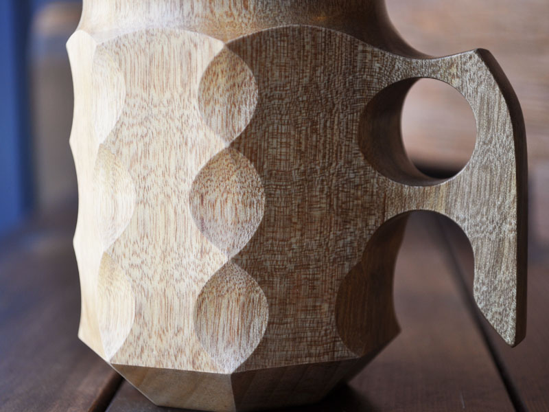 楽天市場】Akihiro woodworks - Jincup Shizuku L [ アキヒロジン JIN