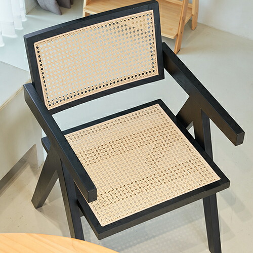 楽天市場】【レビュー特典】ダイニングチェア ラタンチェア 天然木