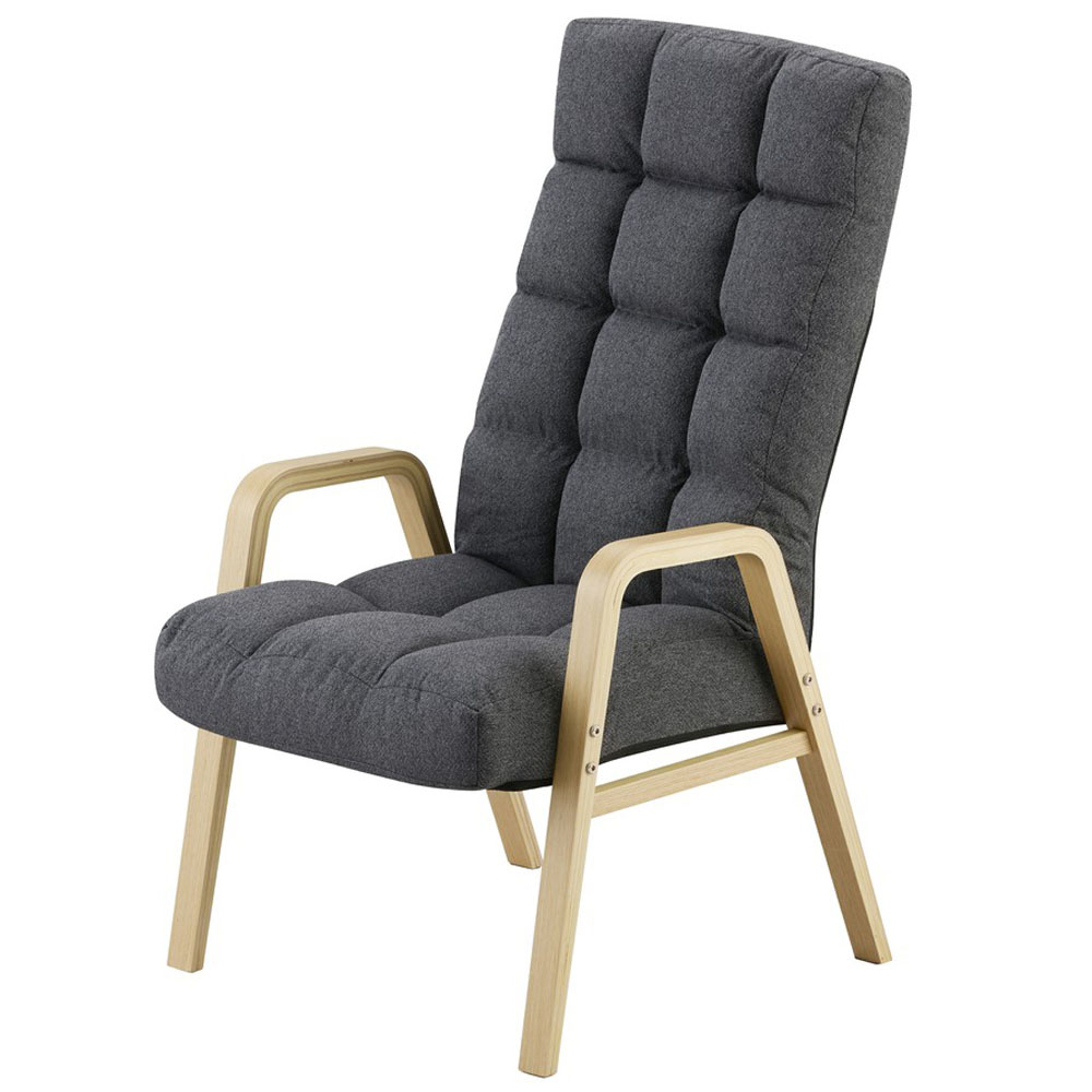 楽天市場】リクライニングチェア 一人掛け 高座椅子 リクライニング 座