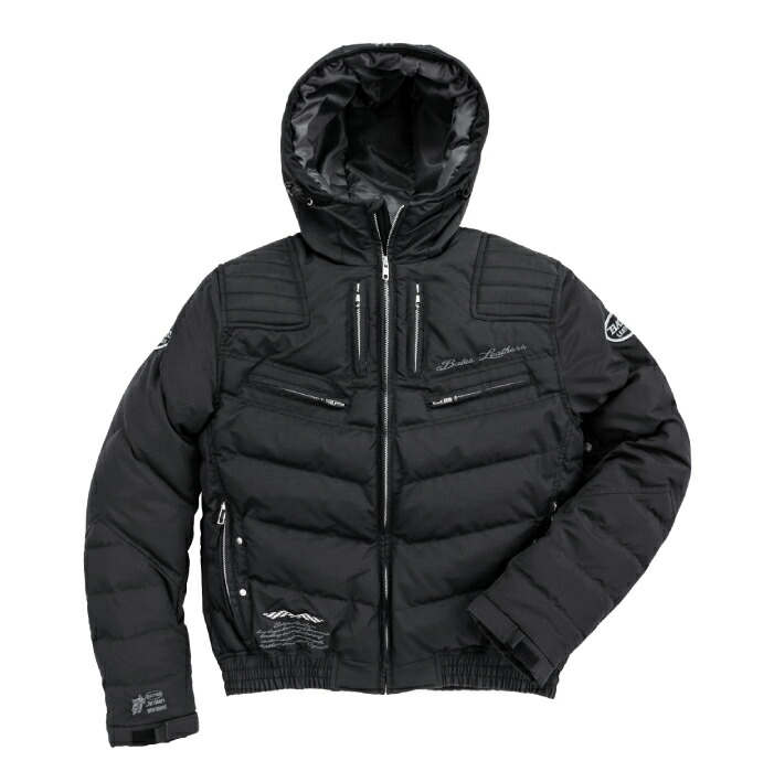 楽天市場】ベイツ SA-N2454 中綿入りナイロンジャケット BATES バイク