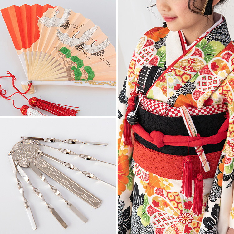 楽天市場】七五三 7歳女の子用 筥迫/箱せこ(はこせこ)6点セット 全6色