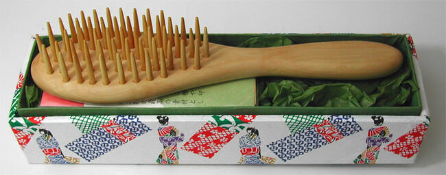 楽天市場】薩摩つげ つげブラシ 楕円型 約19cm tb006 b5d さつま つげ