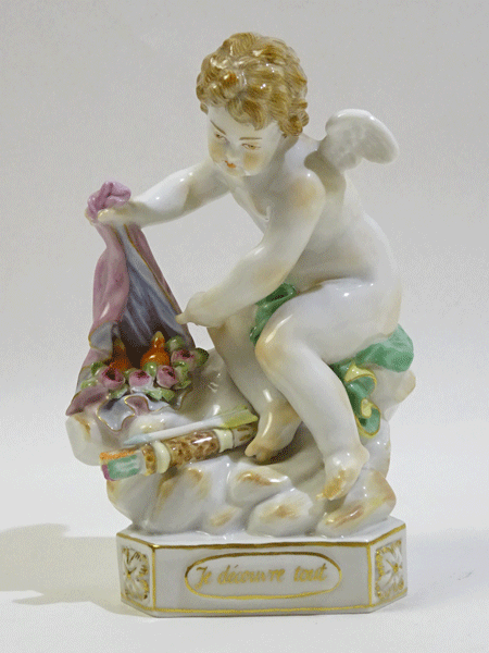 楽天市場】マイセン フィギュリン 陶磁器小立像 天使シリーズ 60213