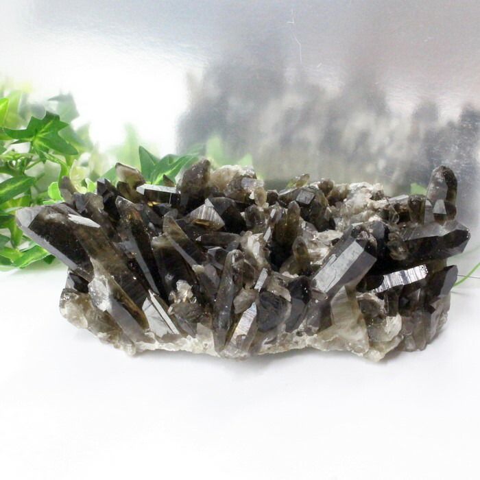 楽天市場】モリオン クラスター 黒水晶 Morion モリオン 原石