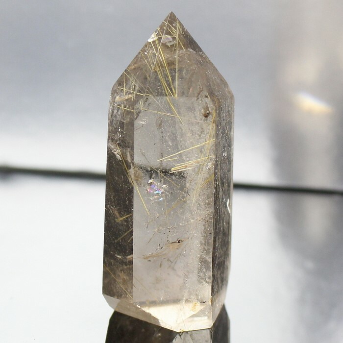 楽天市場】ルチルクォーツ ポイント rutile quartz 金針水晶 ルチル