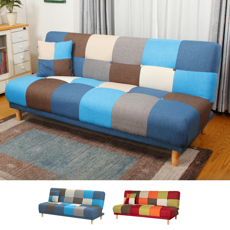 3人掛け パッチワーク ソファーベッド[幅182cm] S-2080 – 家具ソファー