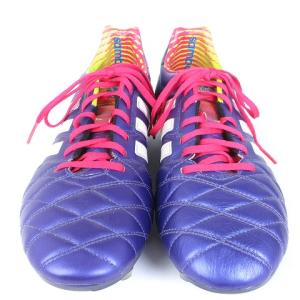 美品 パティーク 11Pro TRX FG サッカースパイク シューズ D67549 紫