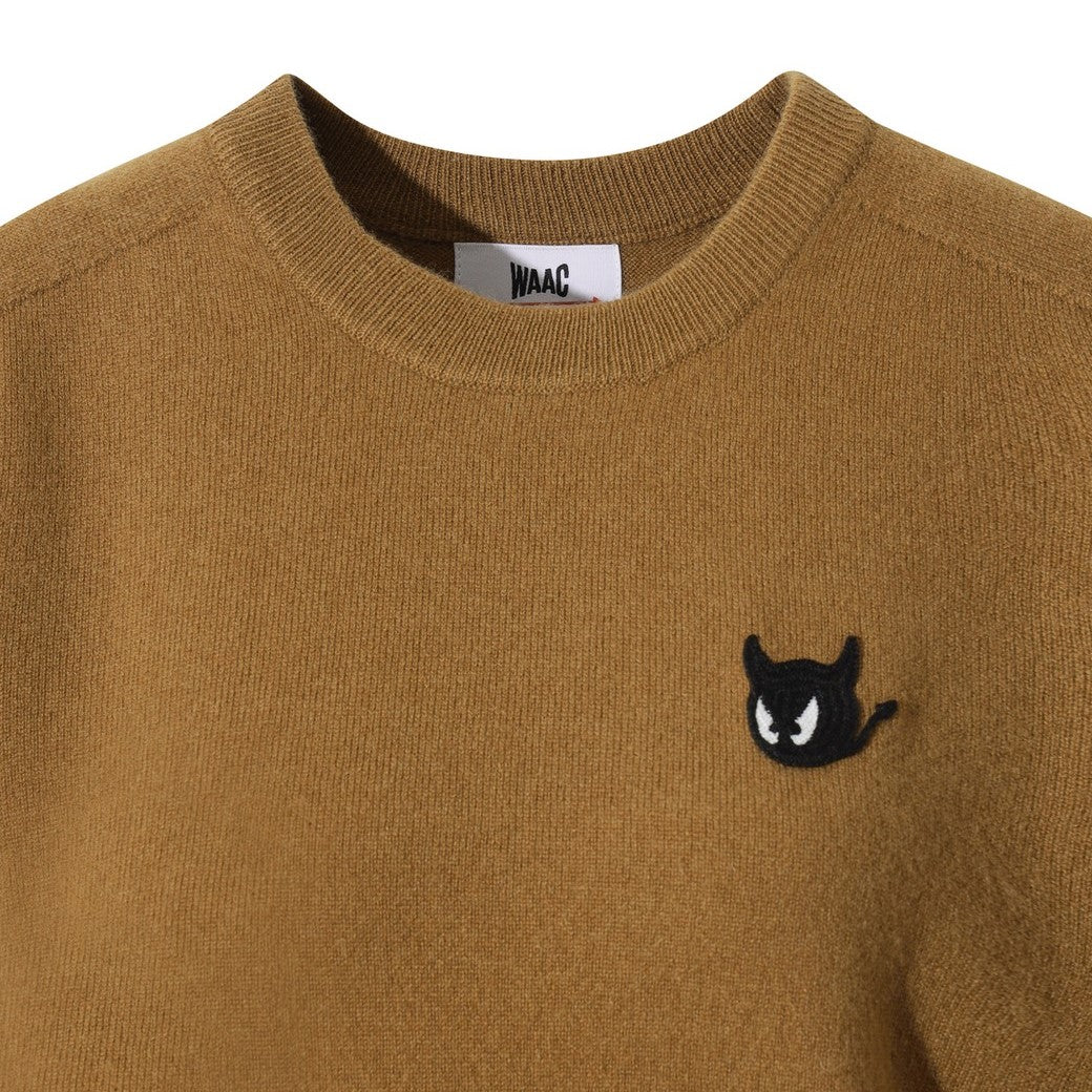 WOMEN WTOカシミヤホールガーメントセーター ブラウン