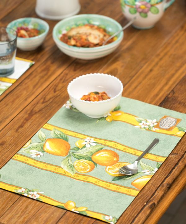 プロバンスレモンプレイスマット(GREEN): 『欧州航路』