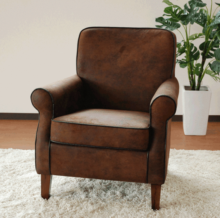 アームチェア ソファ 一人掛け アンティーク 北欧 HSL004 ふかふか