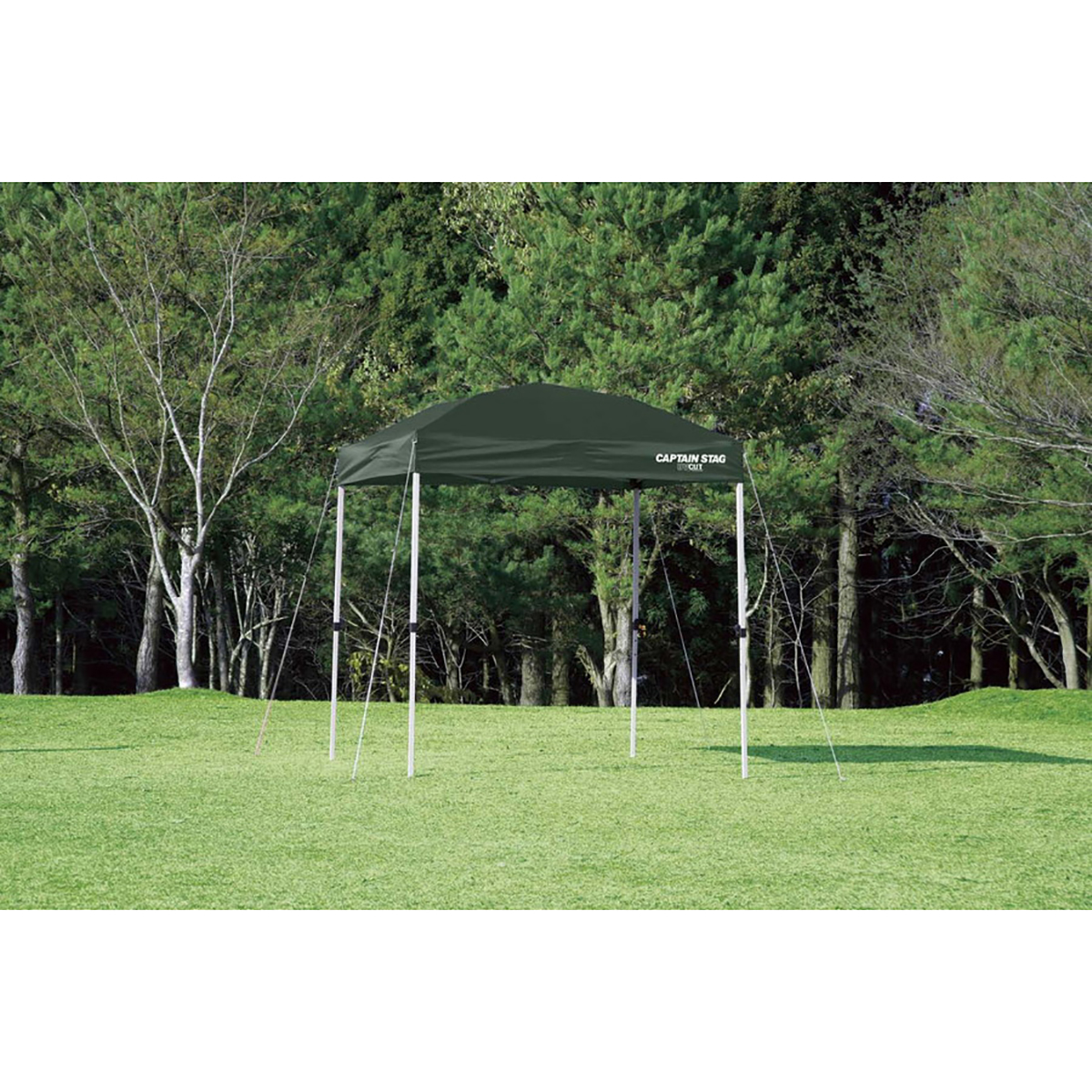 クイックシェード 200UV グリーン ＜キャリーバッグ付＞ - アウトドア