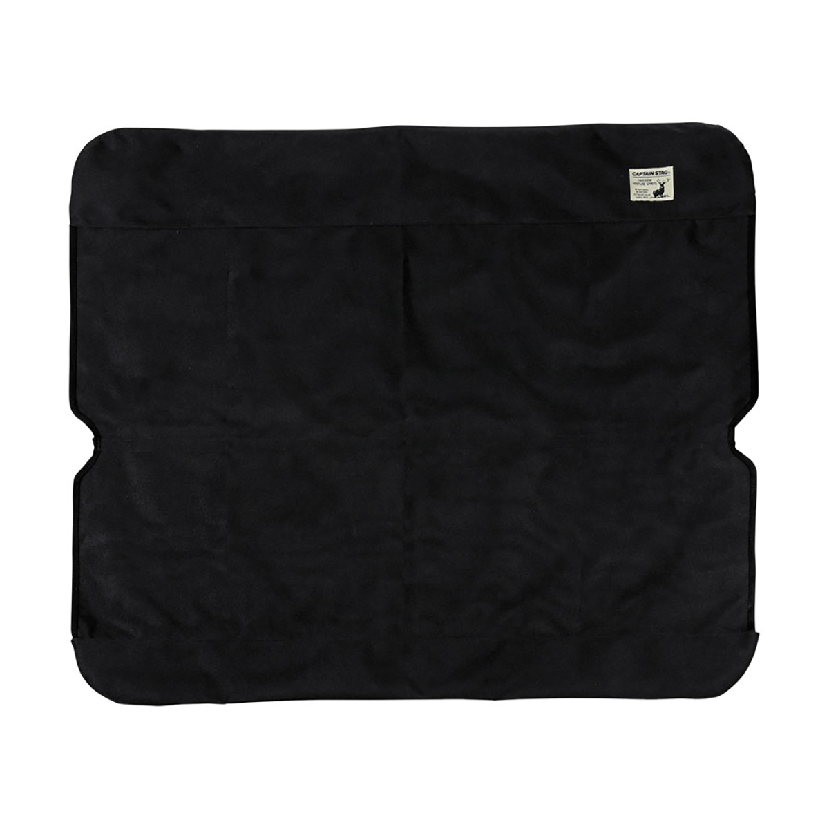 アルミ背付ベンチ用着せかえカバー (ブラック) - アウトドア・キャンプ