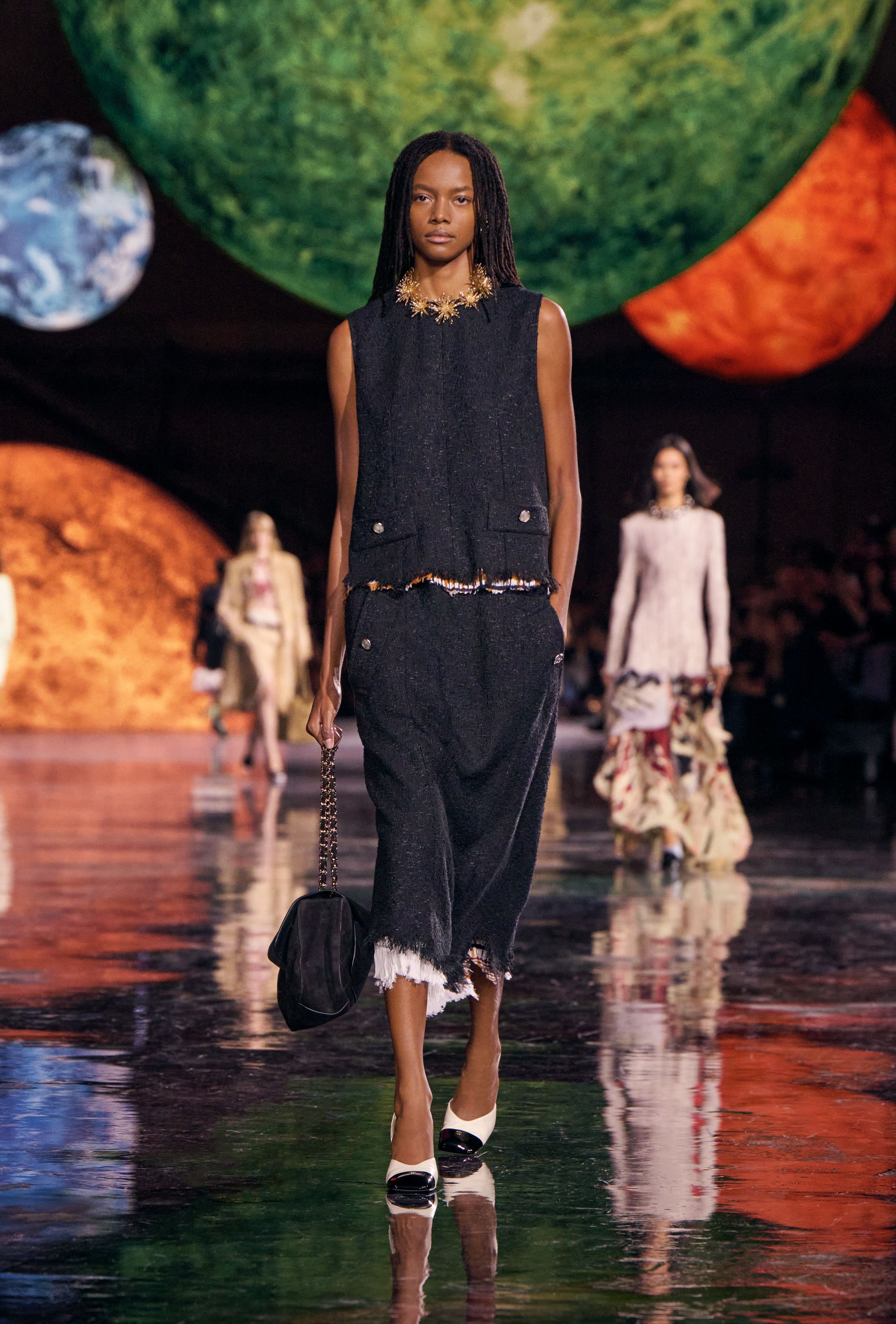 トップ - コットン & ミックス ファイバー、ブラック — ファッション