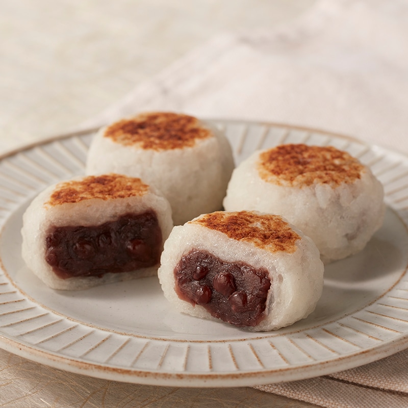 自家炊き餡ひとくち粗搗き大福4個入