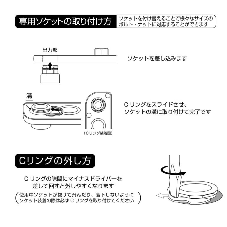 オフセットアダプター19mm マルチセット | ANEXブランドのドライバー