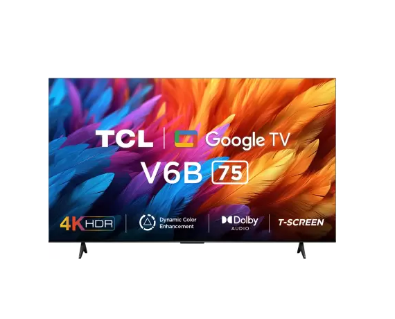 Buy tcl v6b 189 cm 75 inch ultra hd 4k led smart google tv 2024