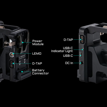 Tilta Battery Plate for Blackmagic PYXIS 6K/12K - V Mount ES-T21-BP-V