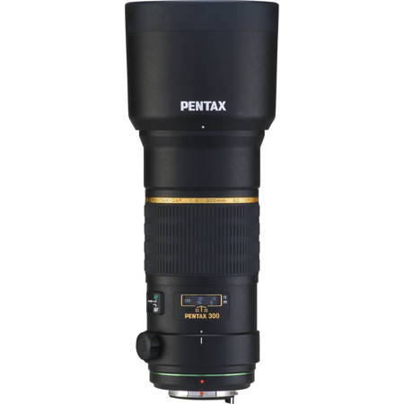 Pentax SMCP-DA 300mm f/4 ED IF SDM Lens with Hood 21760