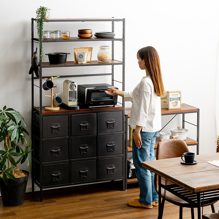 ヴィンテージウッドアイアンチェストラック BILLS(ビルズ) | 家具