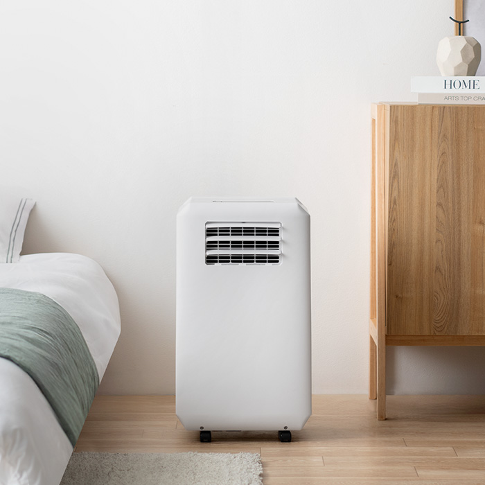 ハイブリッド式ダクトレス スポットエアクーラー | 家具・インテリア