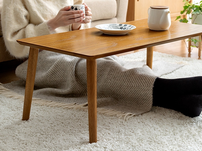 天然木センターテーブル LEANA(リーナ) 幅80cm | 家具・インテリア通販