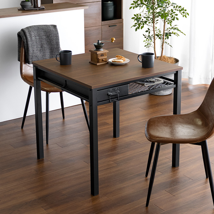 2人用 収納付きダイニングテーブル Rocher(ロシェ) | 家具・インテリア