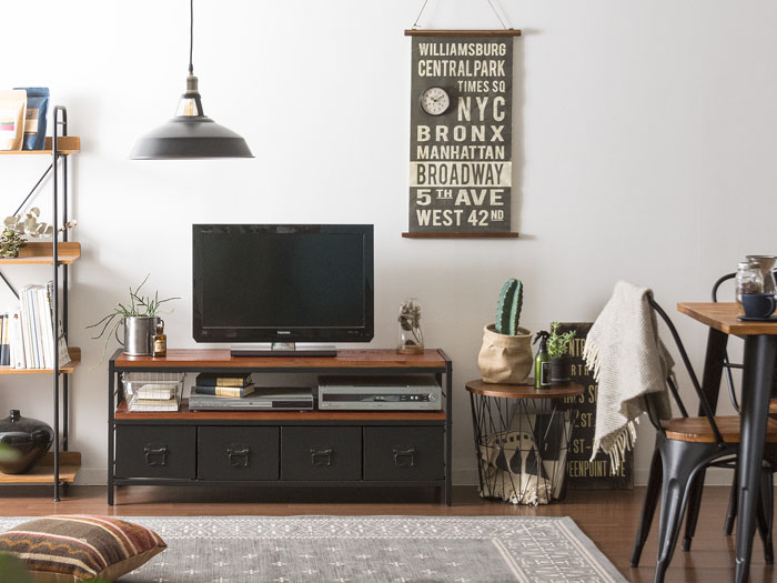 ヴィンテージウッド テレビボード BILLS(ビルズ) 120cm幅タイプ | 家具