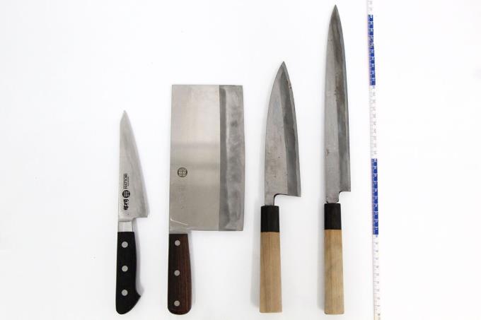 服部栄養専門学校 堺刀司 包丁セット 6本&2本ハードケース鍵付 ※単品