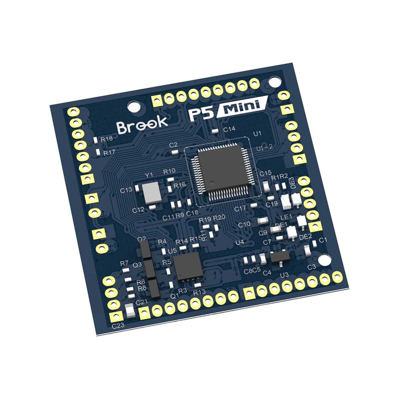 Brook P5 Mini Fighting Board Mini Hitbox PCB - Arcade Express