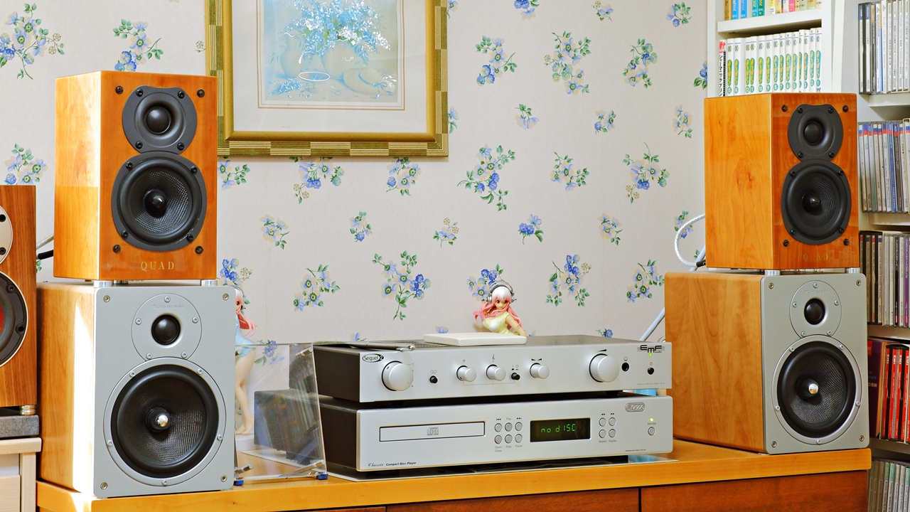 QUAD L-ite2 英国製超小型ブックシェルフスピーカーのレビュー※後編