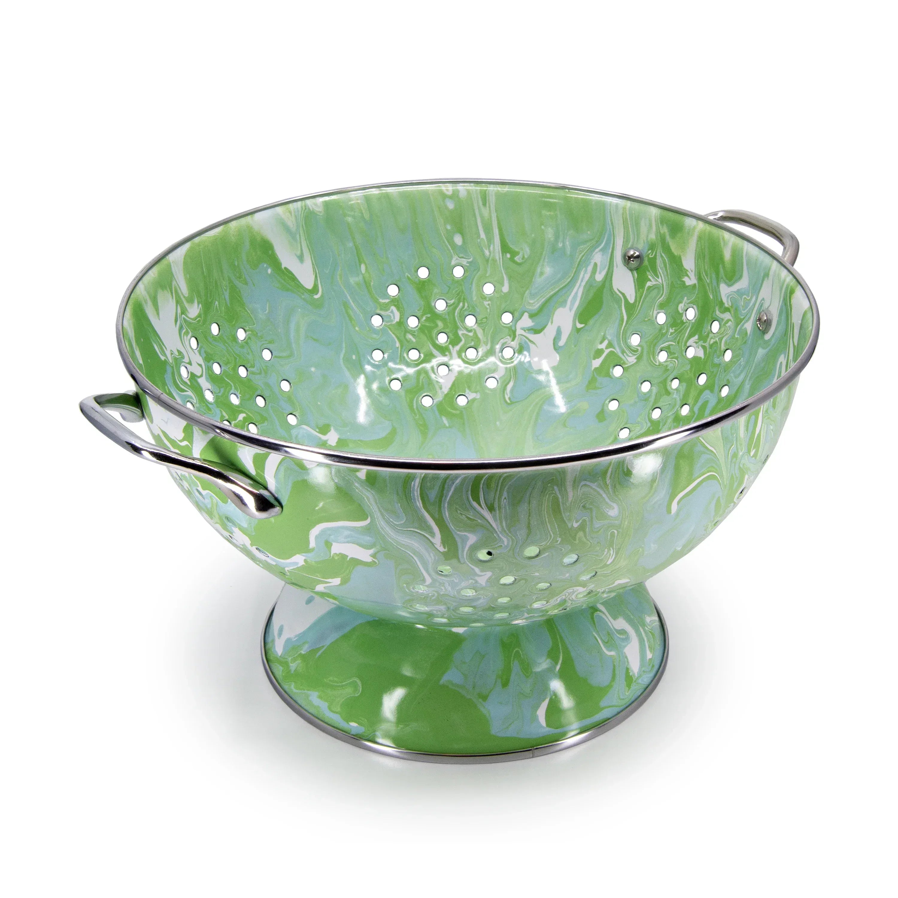 MM25 - Modern Monet Large Colander - UPC 619199255889 – Golden