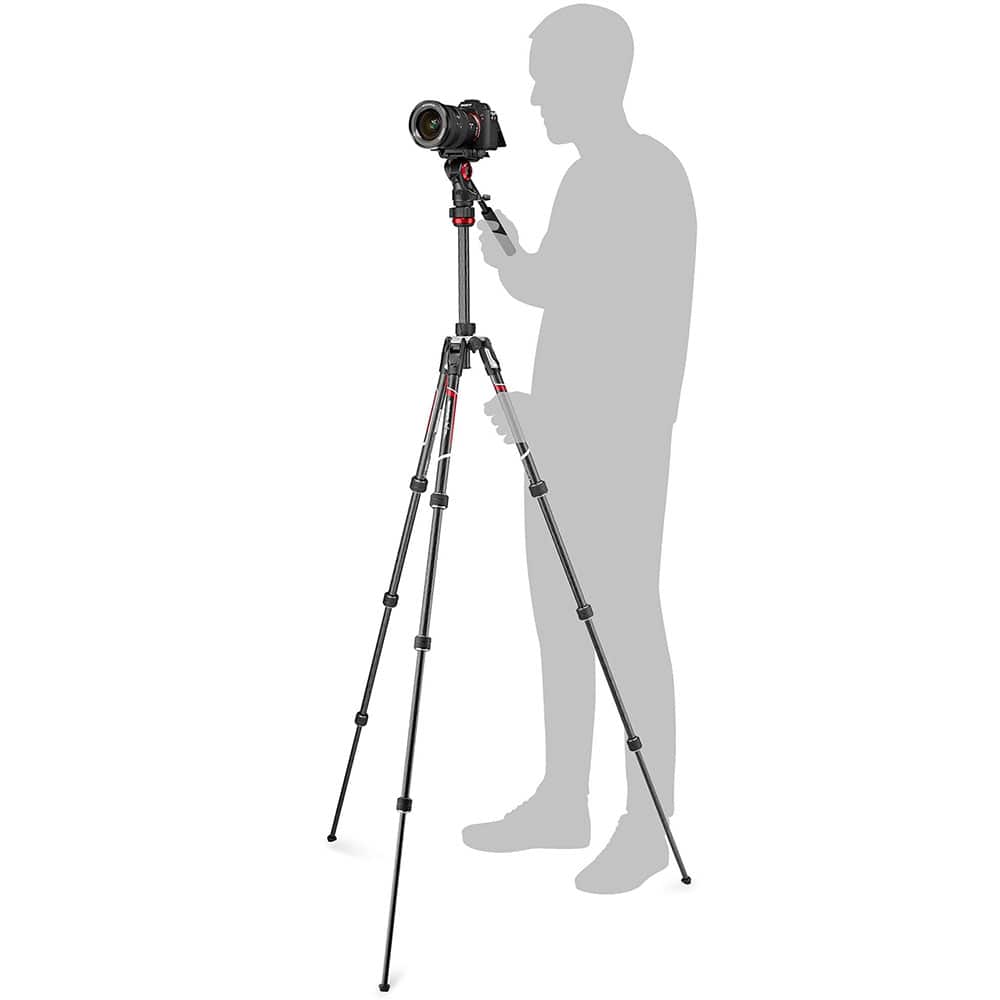 Manfrotto(マンフロット) befree live カーボンT三脚ビデオ雲台キット