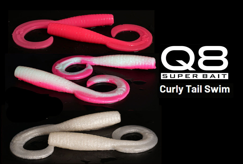 Q8 Super Bait Curly Tail Swim – Grumpys Tackle