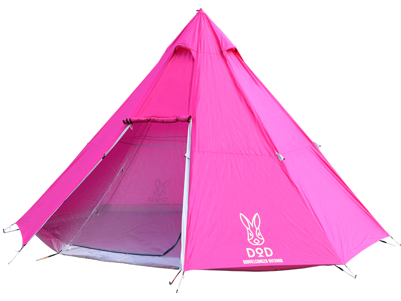 販売終了】ビッグワンポールテント（ピンク） T8-200P - DOD