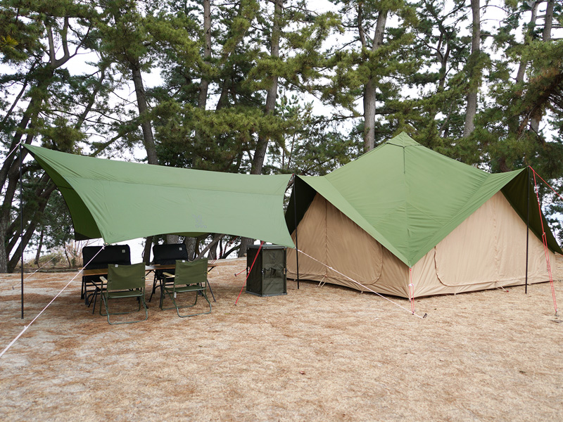 ツクツクベース（タン） T8-780-TN - DOD（ディーオーディー）【公式