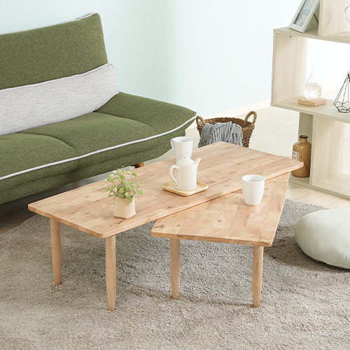 NaturalSignature センターテーブル ツイン 37002 不二貿易 木製