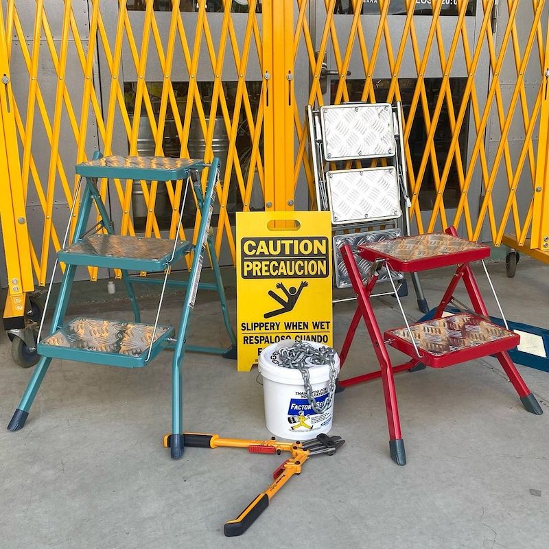 DULTON ONLINE SHOP | FOLDING 2 STEPS YELLOW(2-STEPS YELLOW