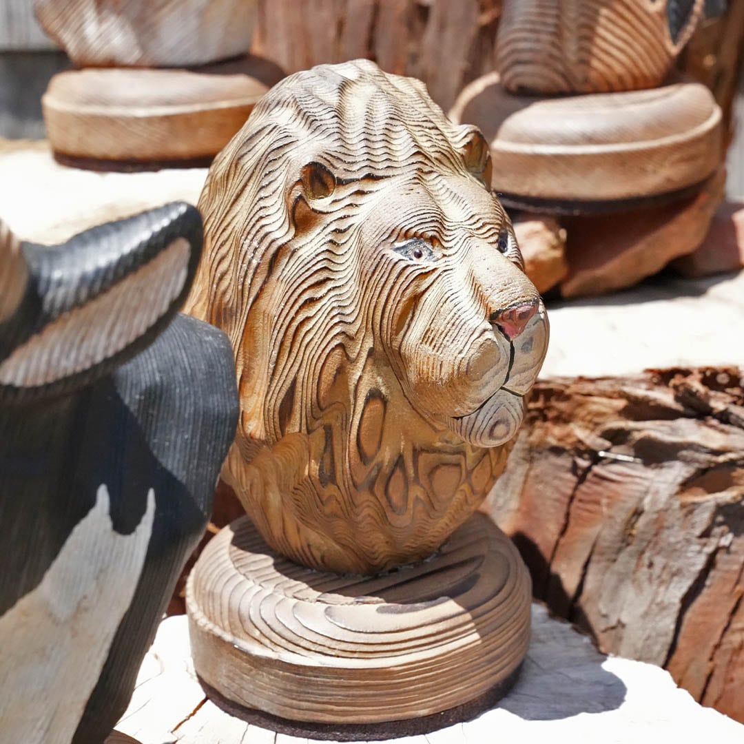 DULTON ONLINE SHOP | WOODEN ANIMAL HEAD LION(LION): インテリア雑貨