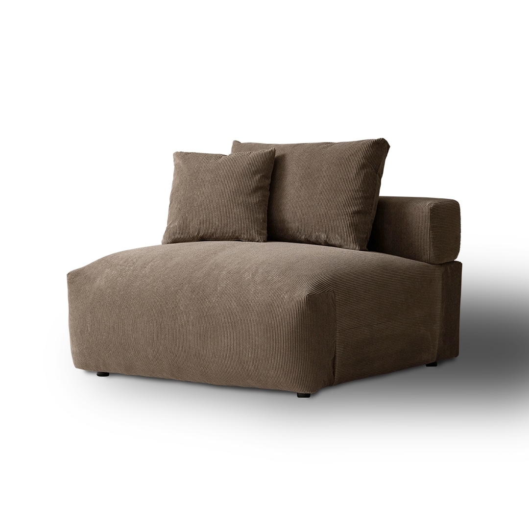 DULTON ONLINE SHOP | BIG CORDUROY SOFA CENTER ARMLESS(CENTER