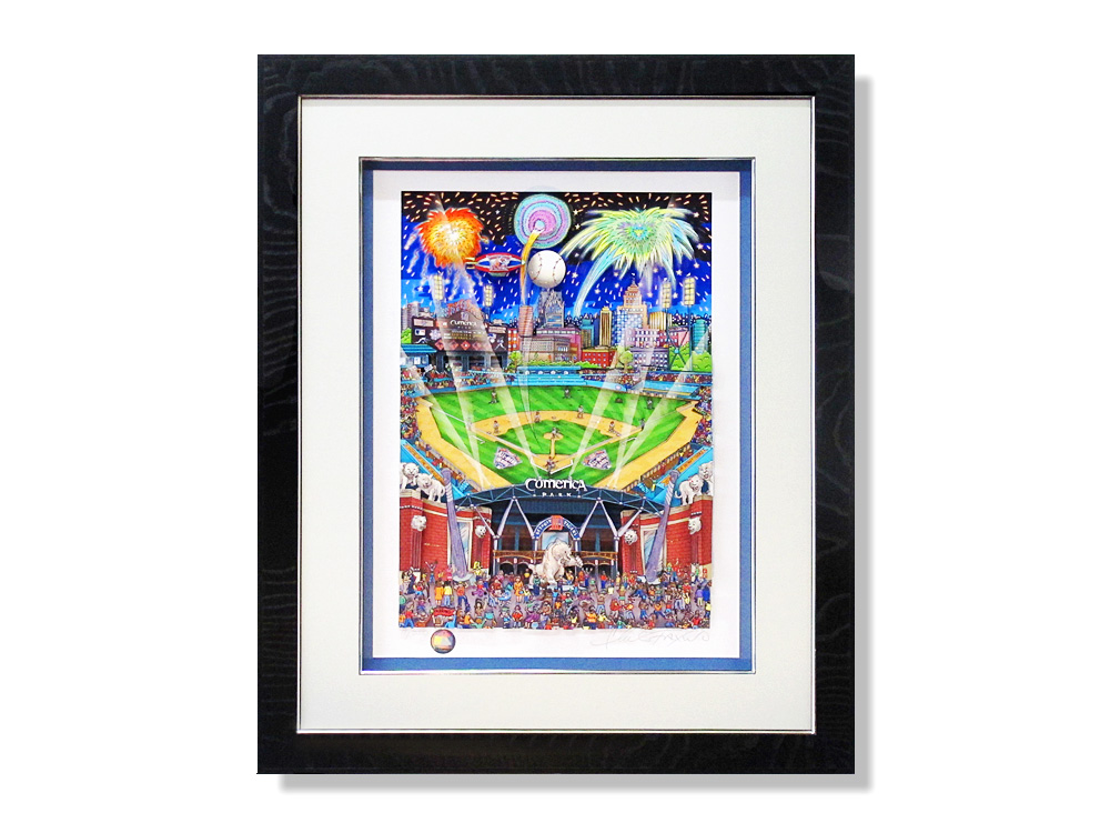 MLBオールスターinデトロイト 3Dアート 絵画 野球 メジャー