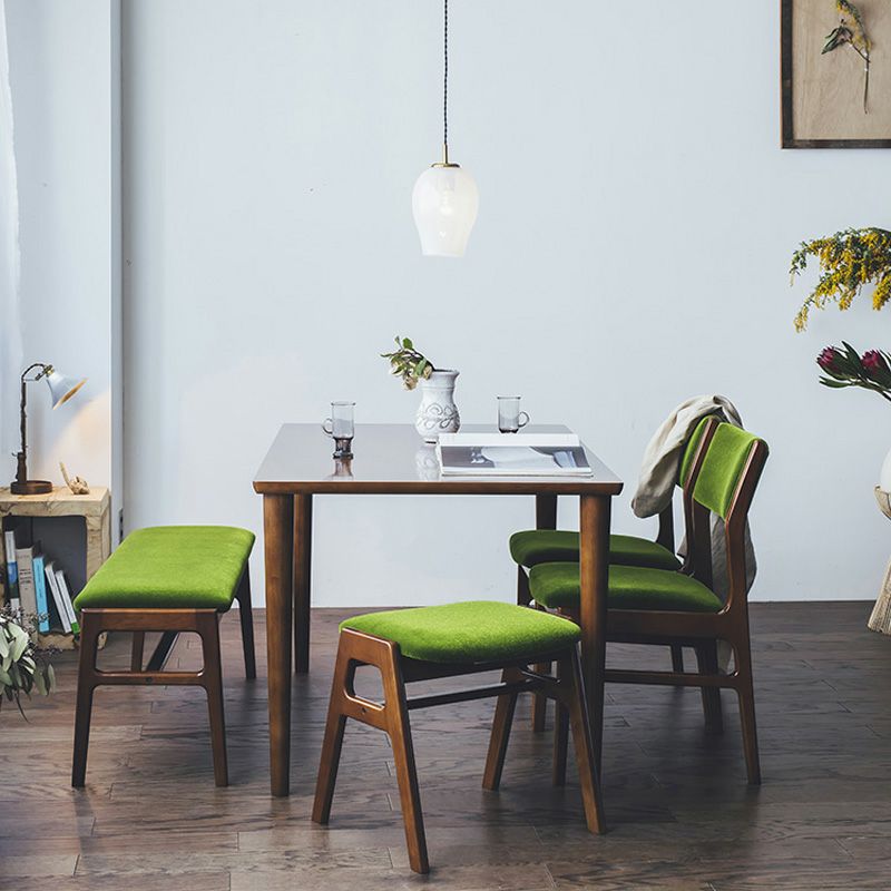 カリモク60+ アームレスダイニングチェアモケットグリーン