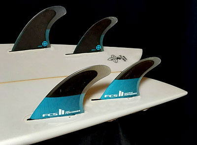 ハイブリッドクアッドフィッシュモデル/ヨシノシェイプサーフボード