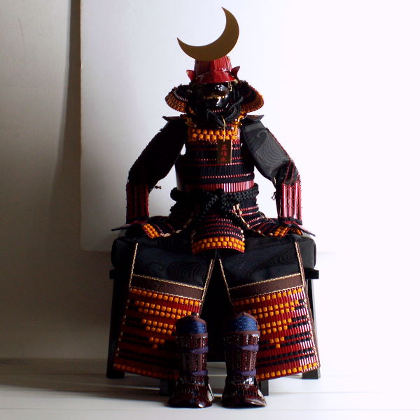 激安五月人形在庫処分】戦国時代仕様赤備具足10号単品が安い 五月人形