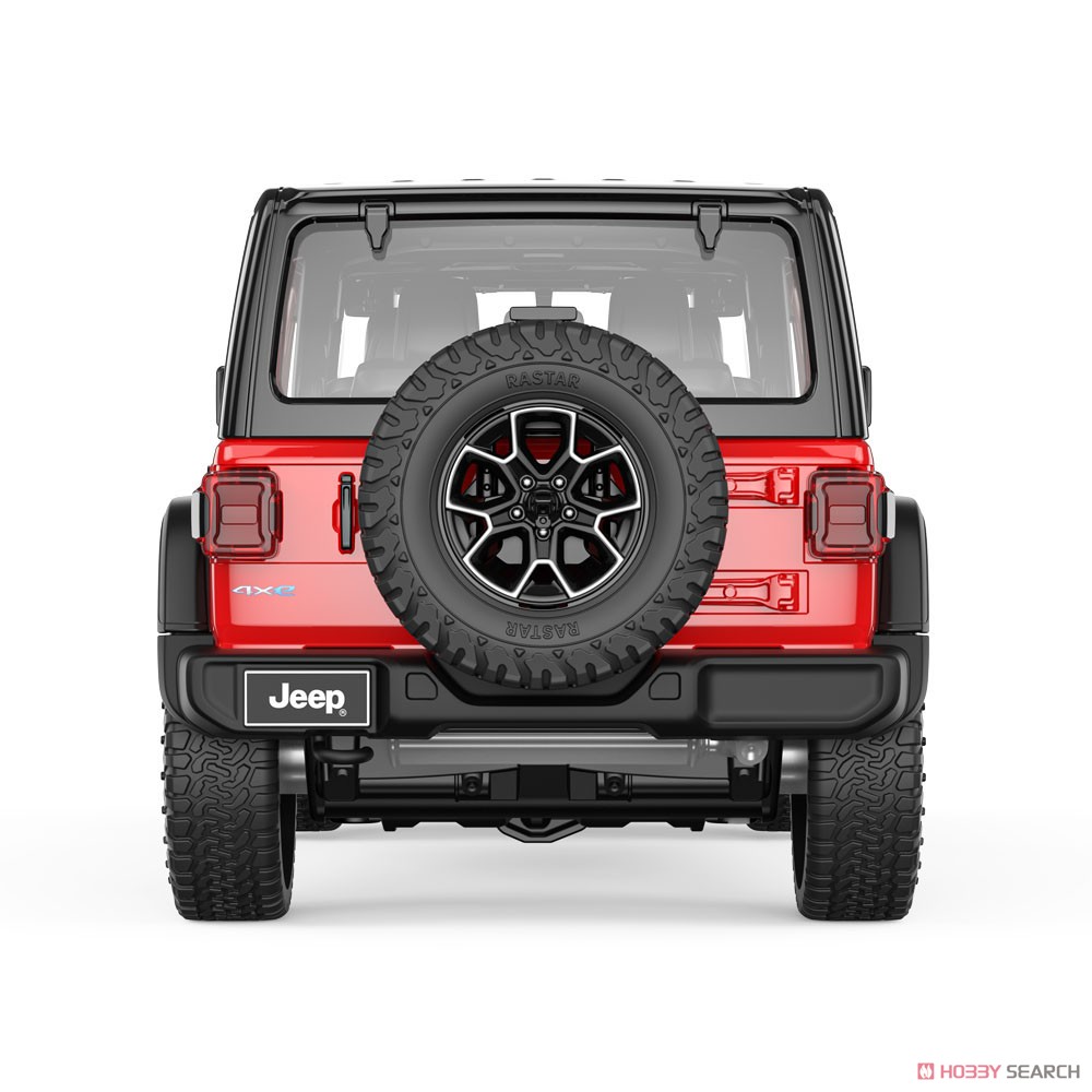 ジープ ラングラー ルビコン 4xe 赤 (ミニカー) - ホビーサーチ ミニカー
