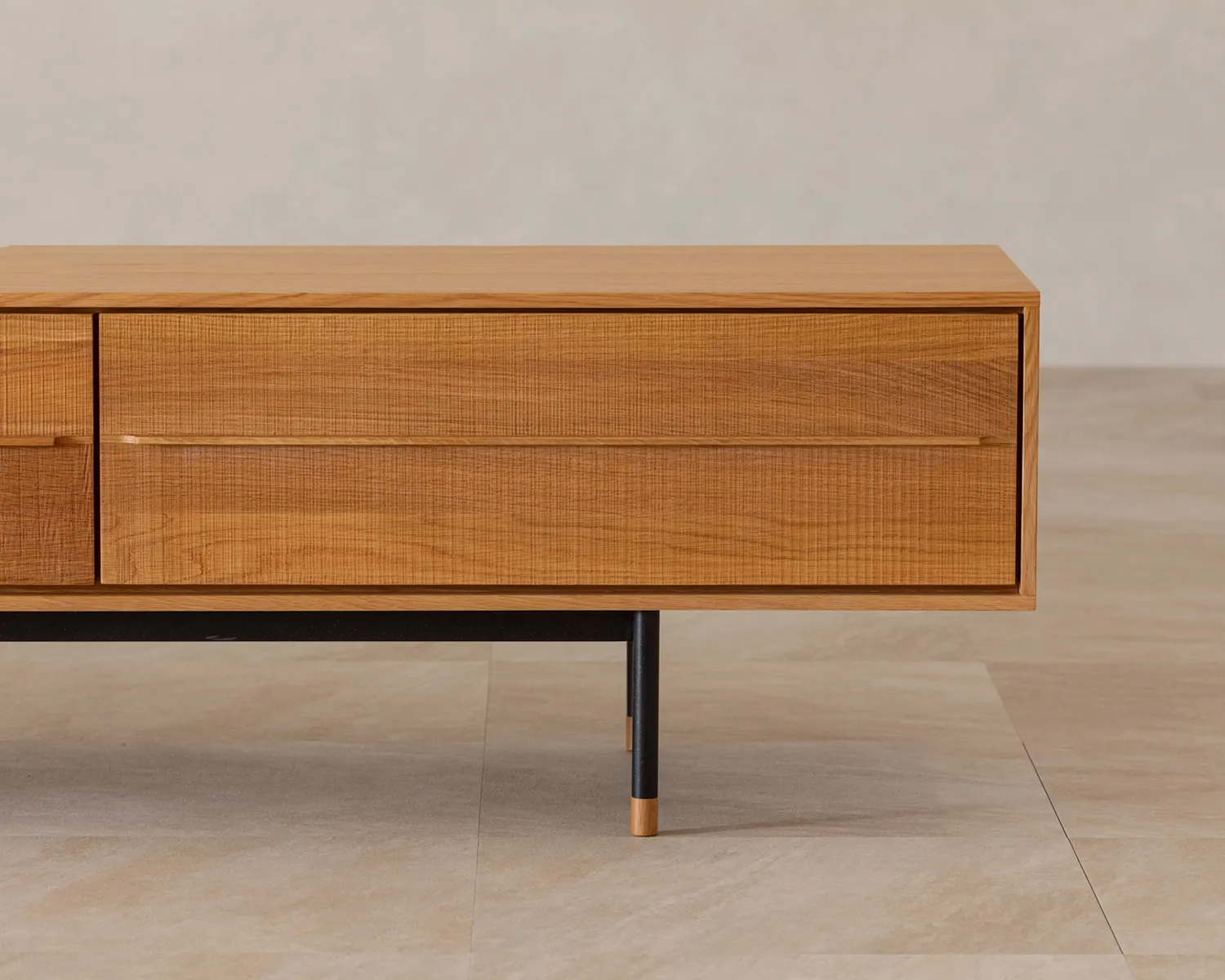 DRIFT OAK TV BOARD ドリフトオーク テレビボード | 起立木工株式会社