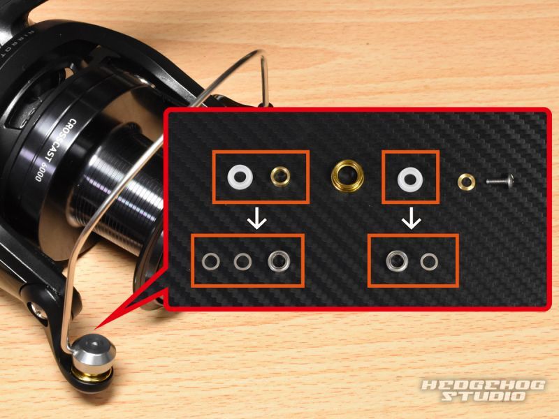 17クロスキャスト 4000,4000QD,4500,5000,5500,6000用 MAX5BB フル