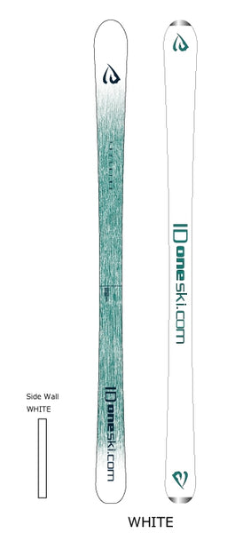 ID One USA Free Ride FRTM Ski in 160 cm and 170 cm black or white