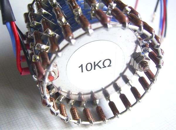 Dale抵抗 10kΩ2連24ポイントラダー・アッテネーター - イトウ電子部品