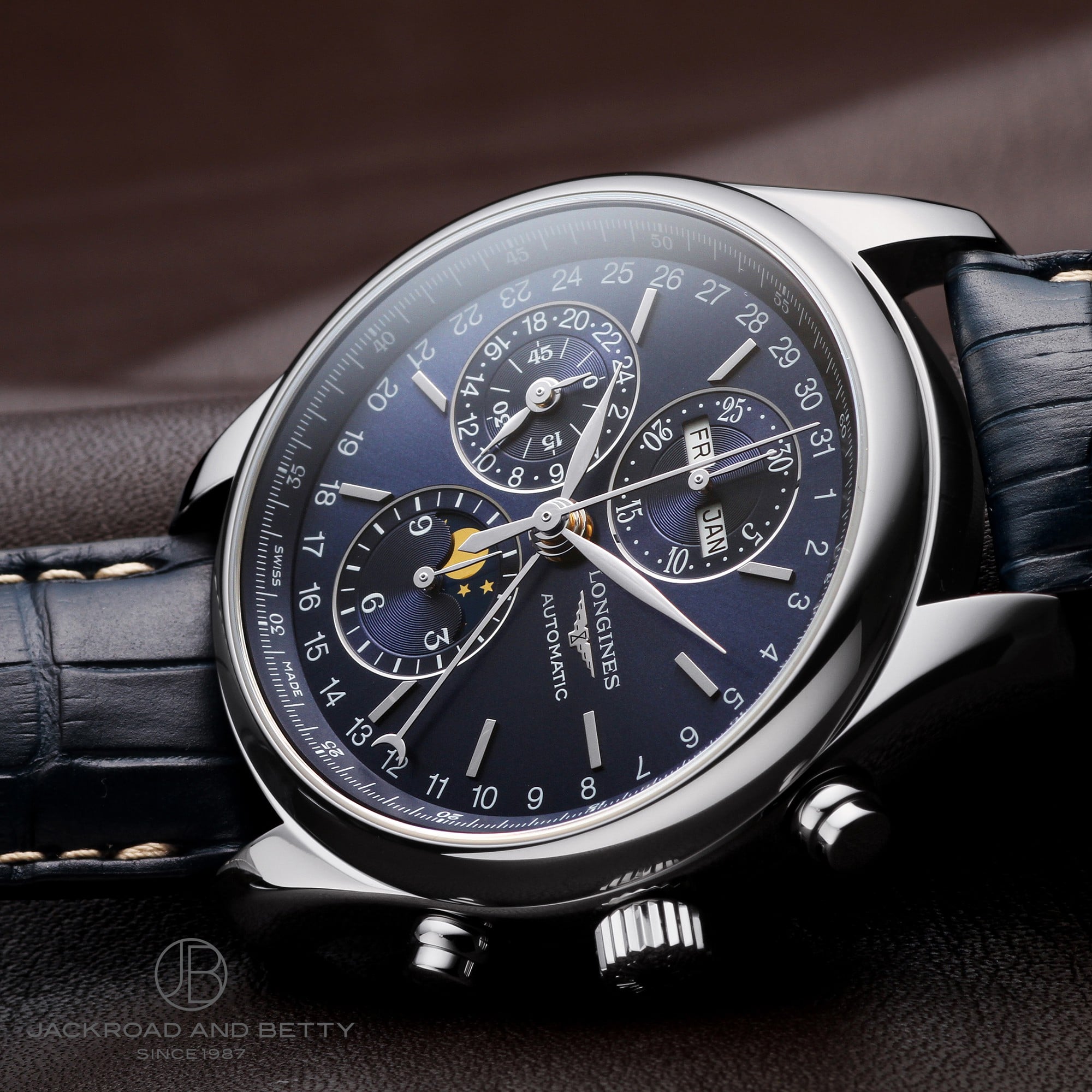 マスターコレクション クロノグラフ ムーンフェイズ[L2.773.4.92.0